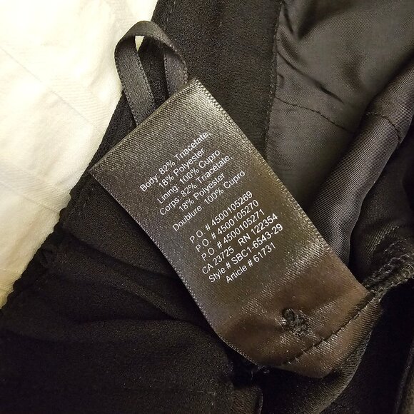 Aritzia Babaton Hikaru Mini Skort - 2020 - Black - Sz 2 - NWT - Picture 6 of 16